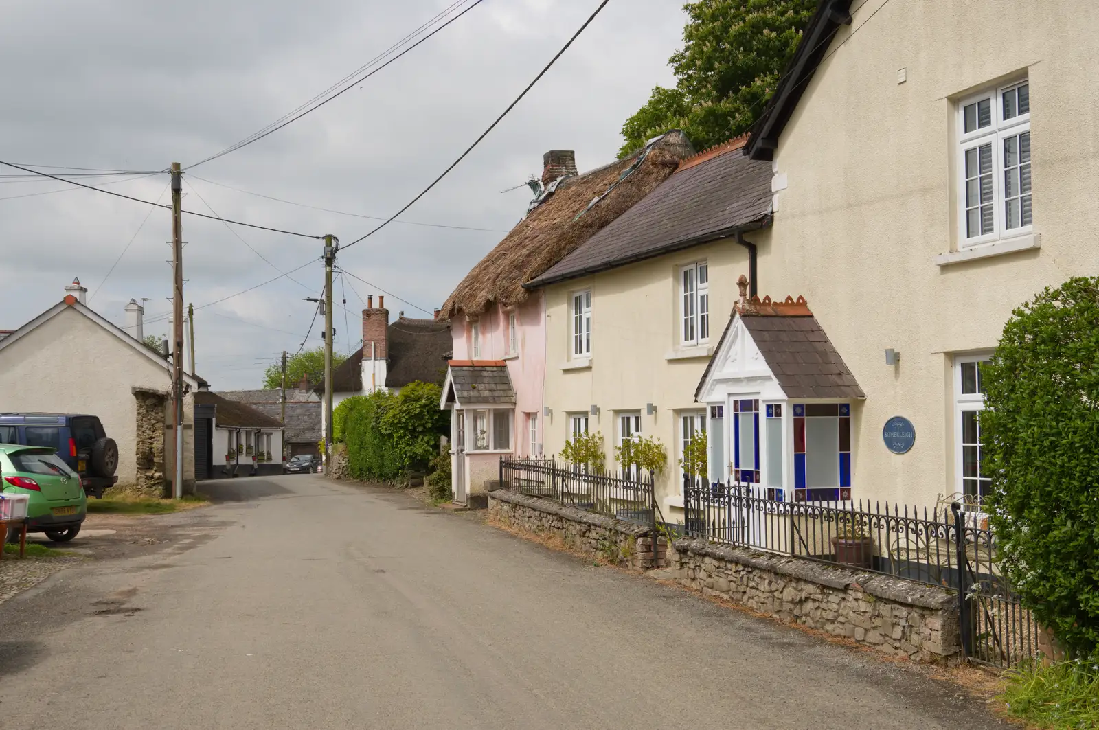 King's Nympton houses, from A Visit to the Cottage and Lunch With Sis, Throwleigh, Devon - 4th May 2026