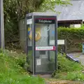 A relatively rare KX100 phonebox in 1990s branding, A Visit to the Cottage and Lunch With Sis, Throwleigh, Devon - 4th May 2026
