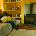 Sis in her lounge, A Visit to the Cottage and Lunch With Sis, Throwleigh, Devon - 4th May 2026