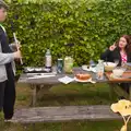 Fred plays some random tunes on his whistle, A Visit to the Cottage and Lunch With Sis, Throwleigh, Devon - 4th May 2026