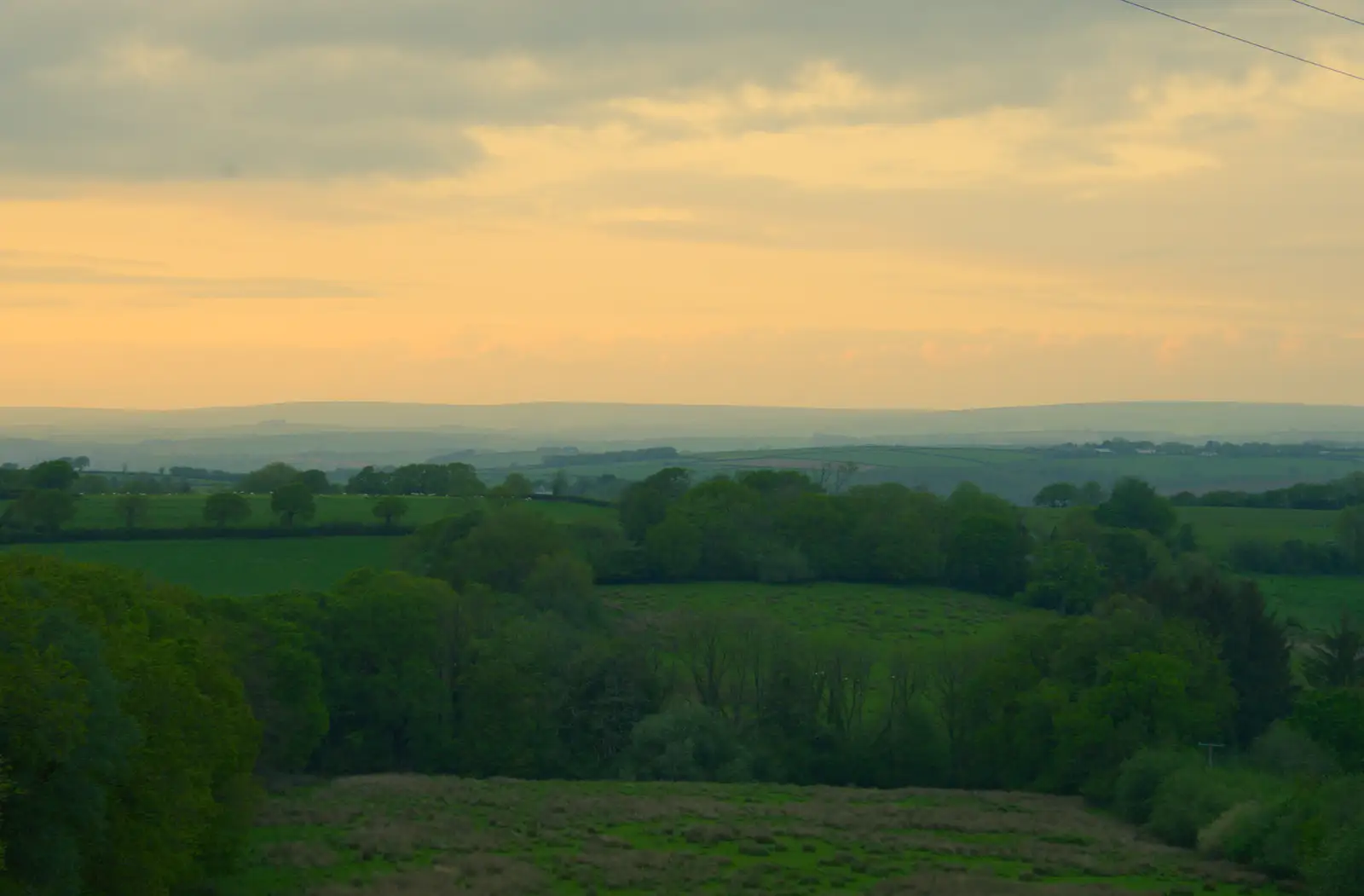 There's an awesome view from the back garden, from A Visit to the Cottage and Lunch With Sis, Throwleigh, Devon - 4th May 2026