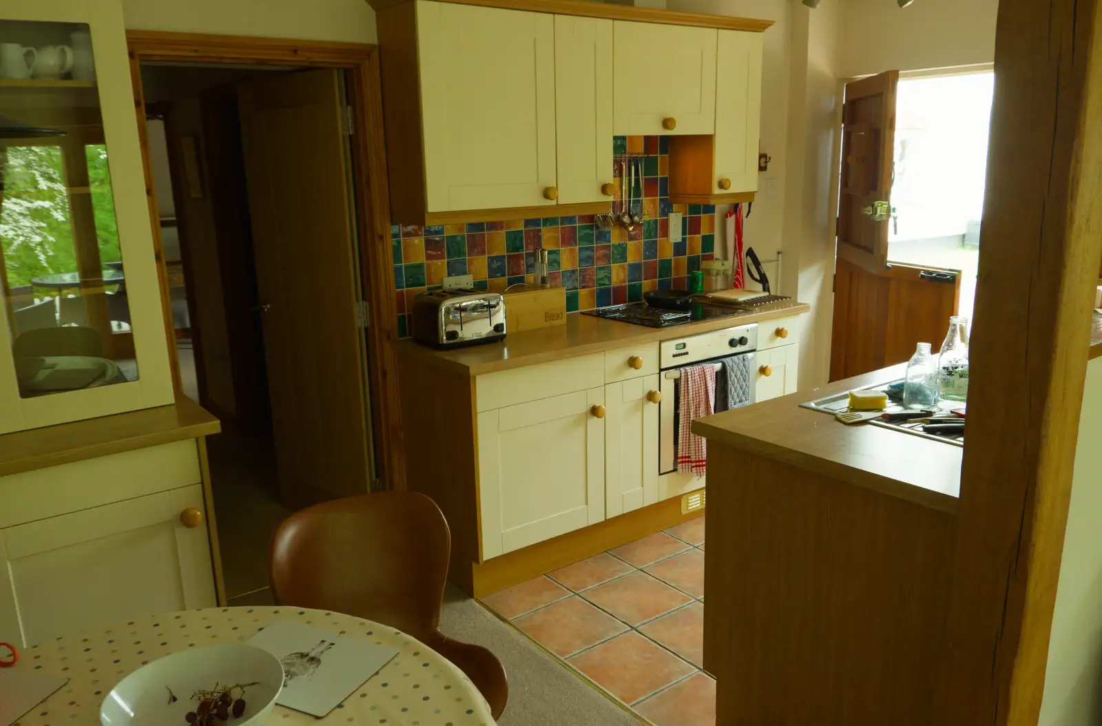 The rented house's kitchen, from A Visit to the Cottage and Lunch With Sis, Throwleigh, Devon - 4th May 2026