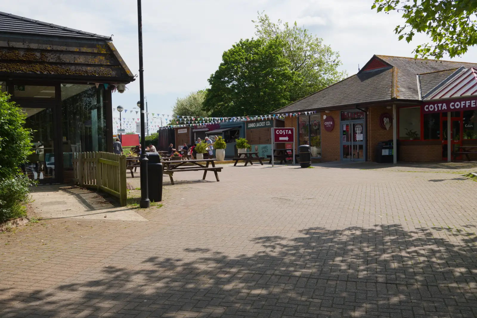 The delights of Taunton Deane services, from A Visit to the Cottage and Lunch With Sis, Throwleigh, Devon - 4th May 2026