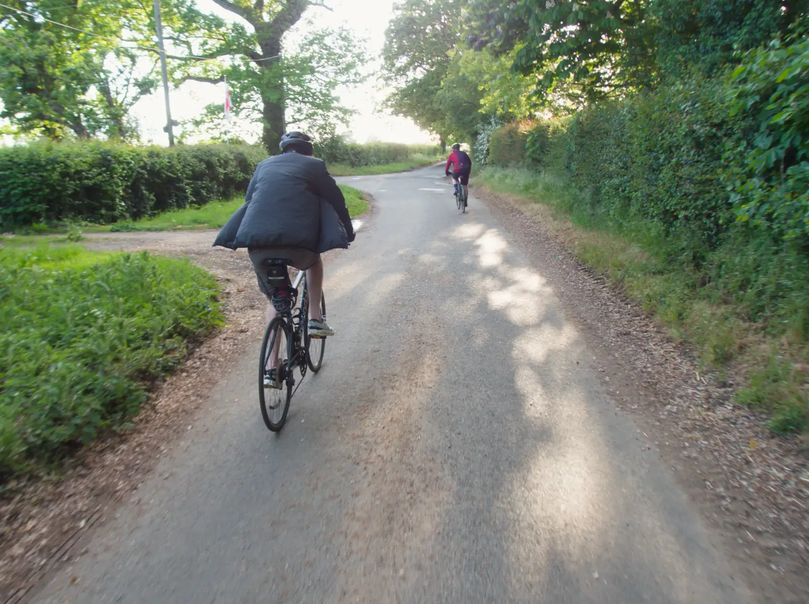 The Boy Phil and Gaz between Thelveton and Scole Common, from A May Miscellany, Diss, Norwich and Garboldisham - 15th May 2026