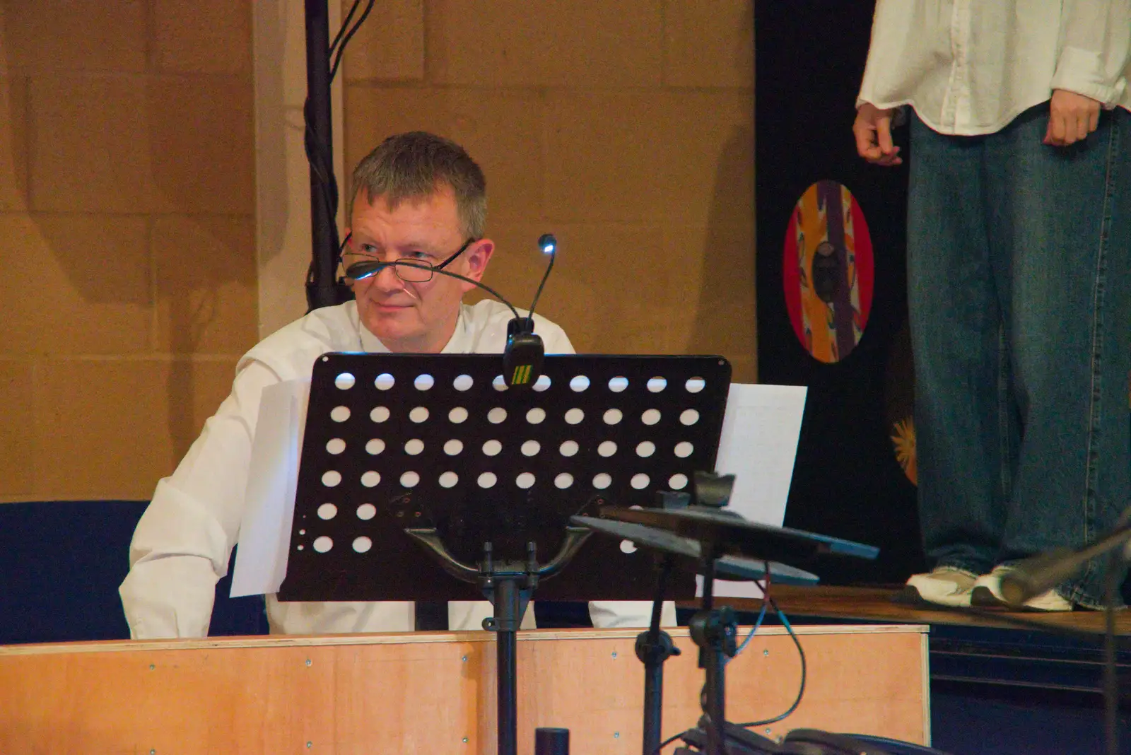 Nosher on Hammond organ, from Palgrave Players do Back to the 60s, Garboldisham - 21st May 2026