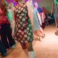 Modelling a 60s dress, Palgrave Players do Back to the 60s, Garboldisham - 21st May 2026