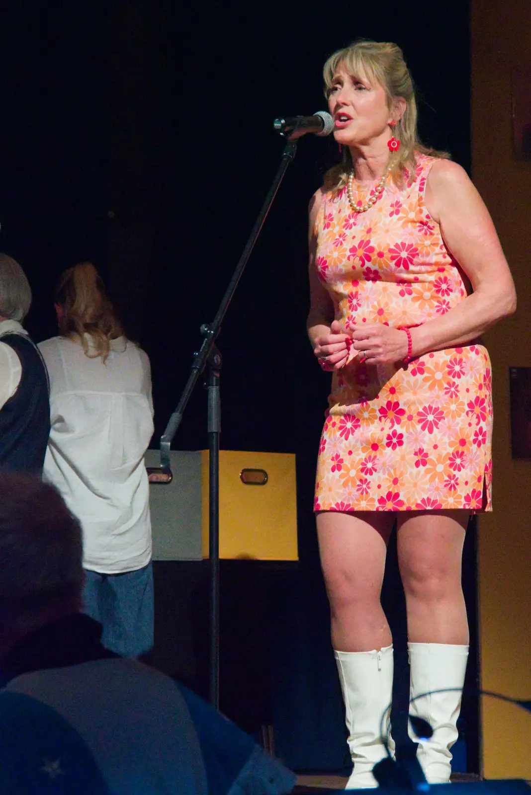 Chrissie sings Both Sides Now, from Palgrave Players do Back to the 60s, Garboldisham - 21st May 2026