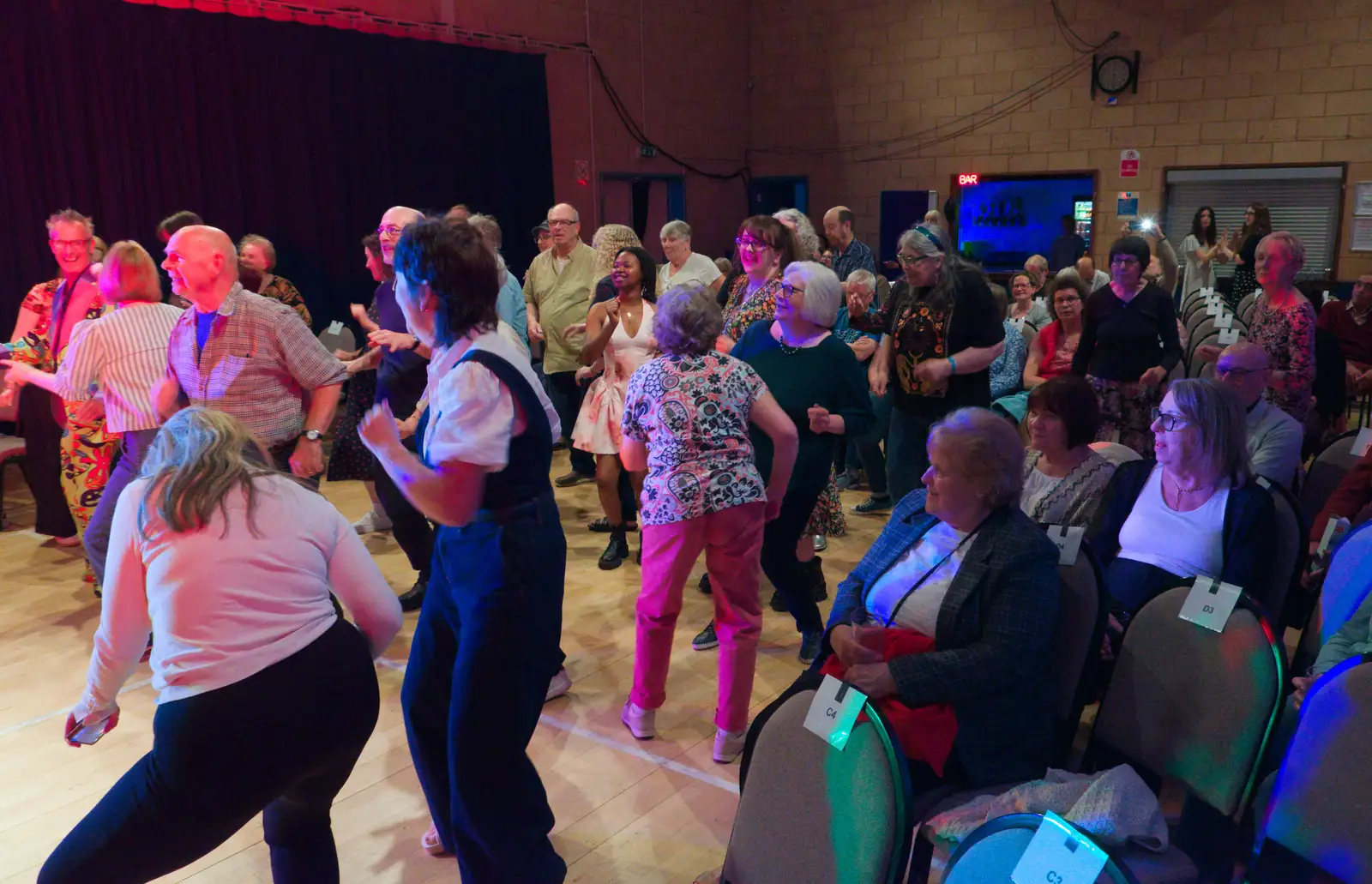 There's more dancing from the audience, from Palgrave Players do Back to the 60s, Garboldisham - 21st May 2026
