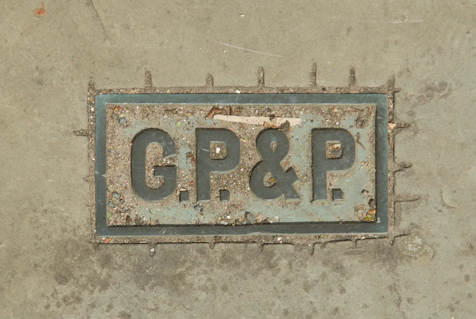 GP&P ironworks on Buttermarket, from A Visit to the Dentist, Stowmarket, Suffolk - 22nd May 2026