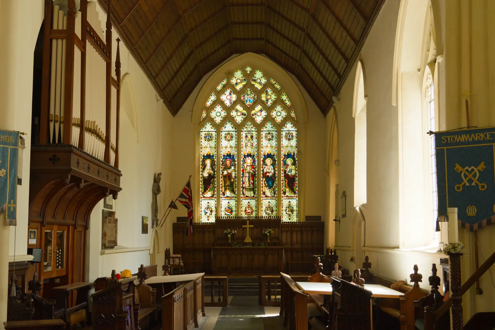 The chancel of St. Peter and St. Mary, from A Visit to the Dentist, Stowmarket, Suffolk - 22nd May 2026