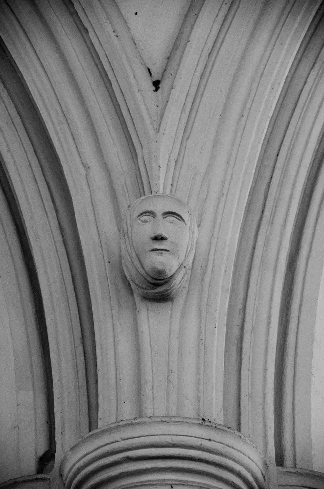 A cool capital head, from A Visit to the Dentist, Stowmarket, Suffolk - 22nd May 2026