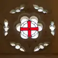A red cross in round window, A Visit to the Dentist, Stowmarket, Suffolk - 22nd May 2026