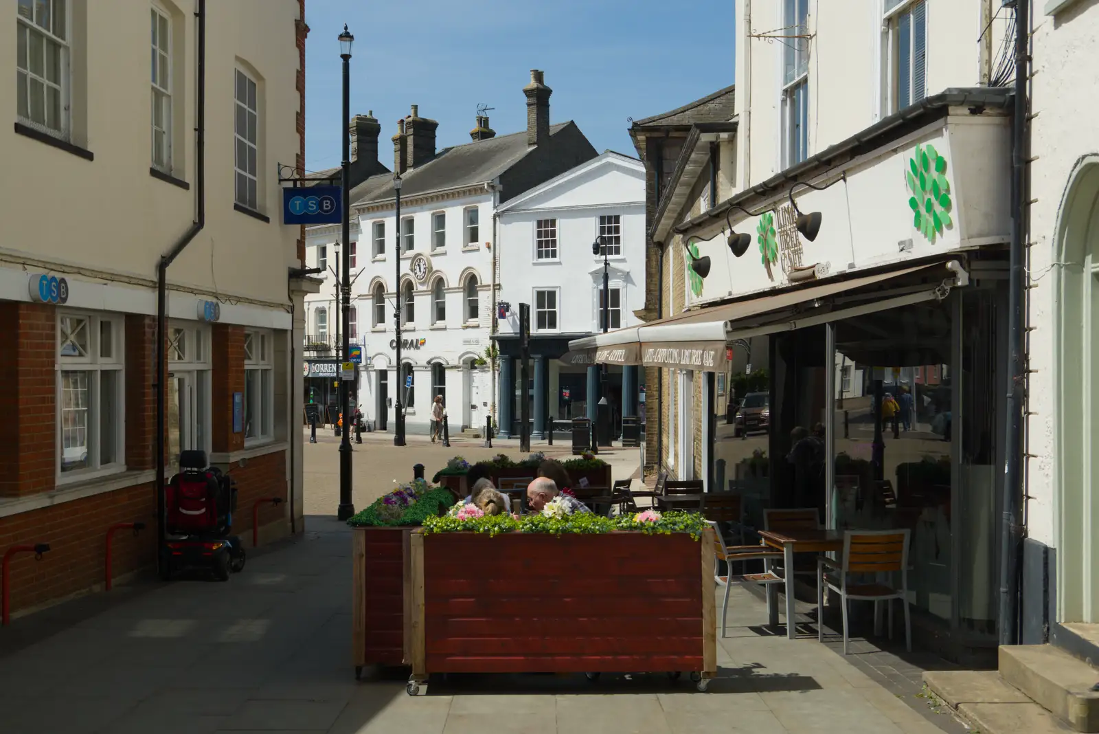 Buttermarket in Stowmarket, from A Visit to the Dentist, Stowmarket, Suffolk - 22nd May 2026