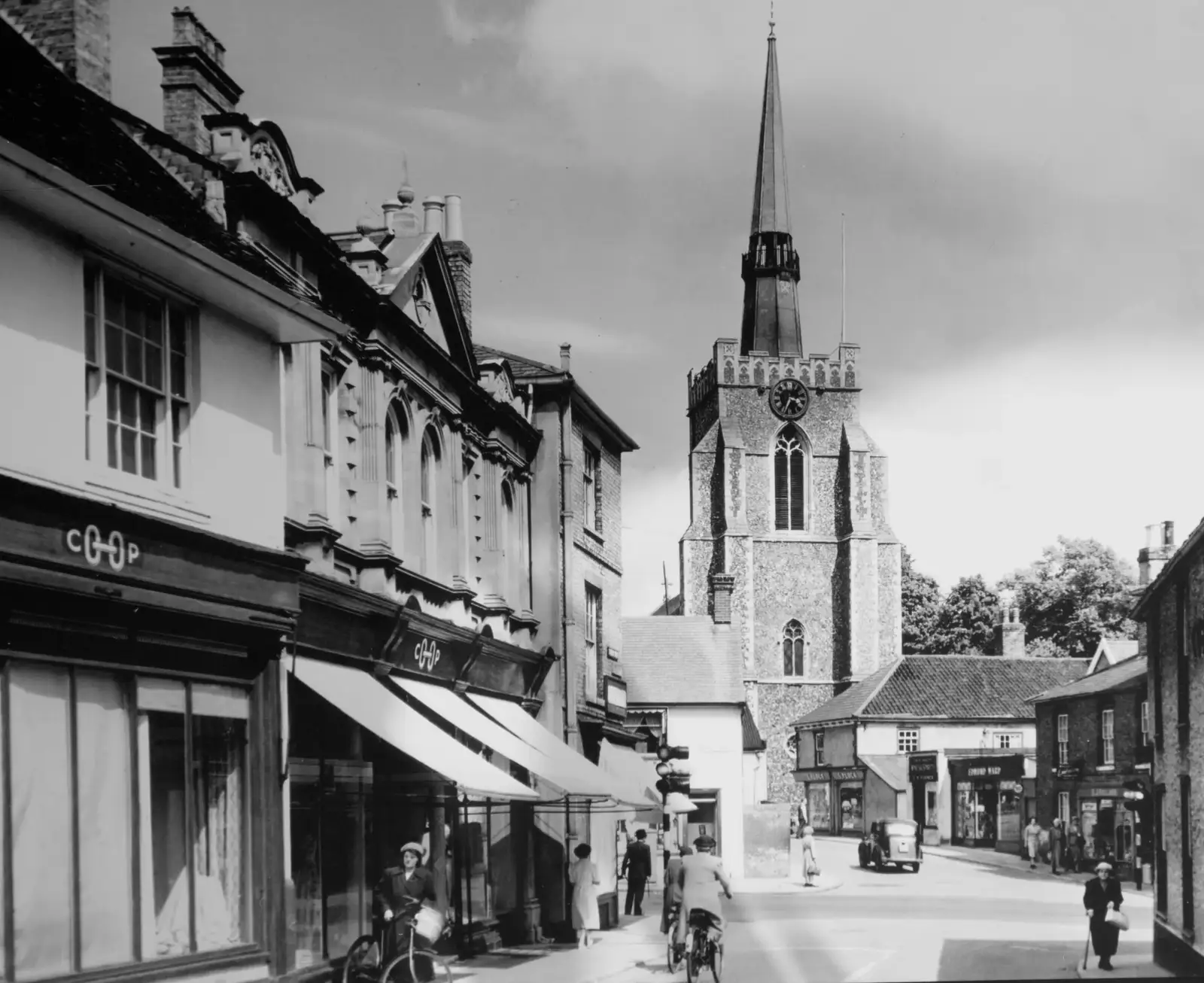 Tavern Street in Stowmarket in the 1940s, from A Visit to the Dentist, Stowmarket, Suffolk - 22nd May 2026