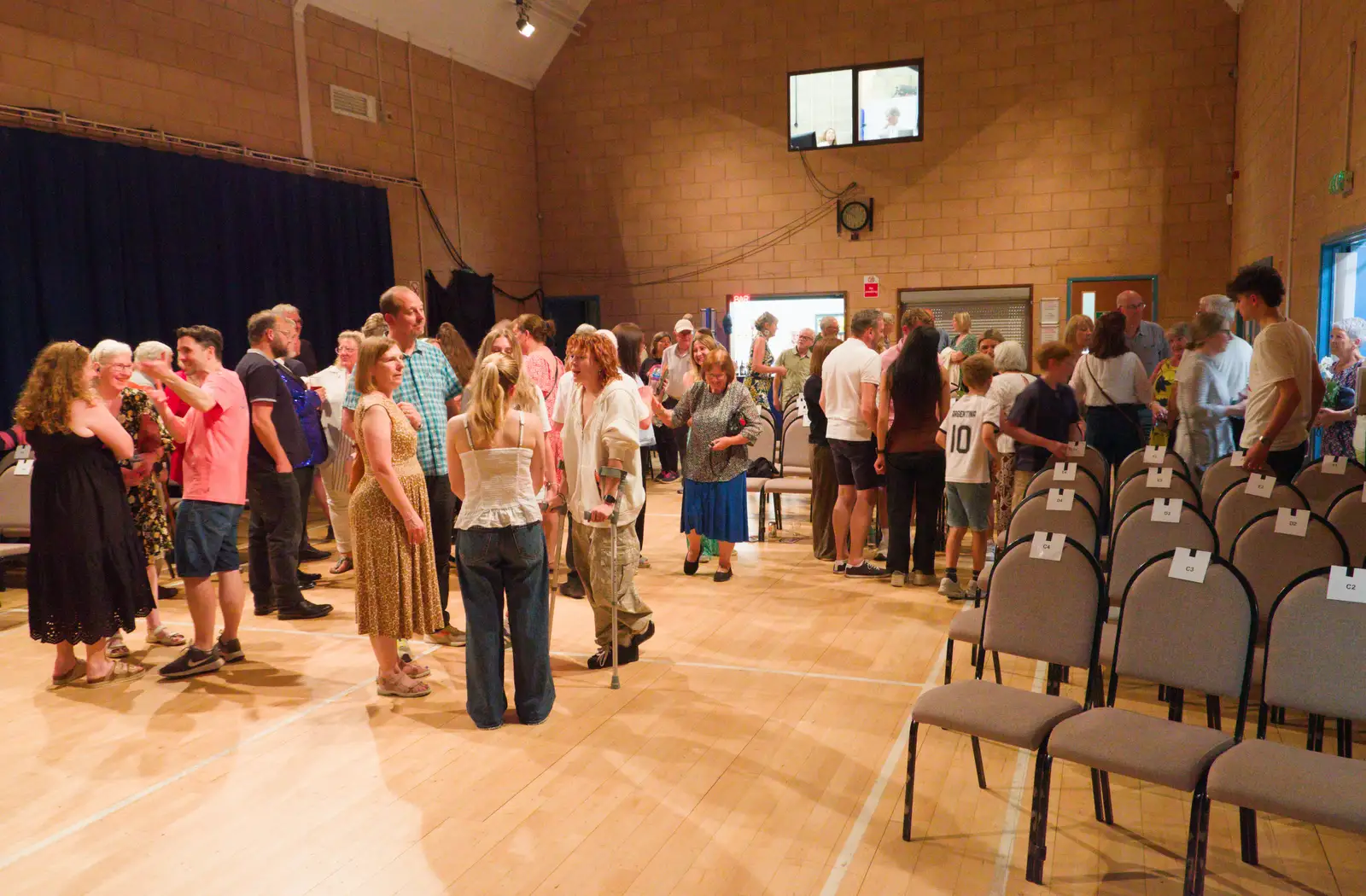 After the performance, from More Back to the 60s, Garboldisham Village Hall - 23rd May 2026