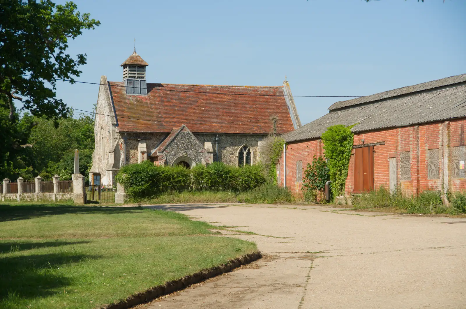 St. Andrew's chapel in Frenze, near Diss, from The Return of the Pub Walk: Brome to Diss - 24th May 2026