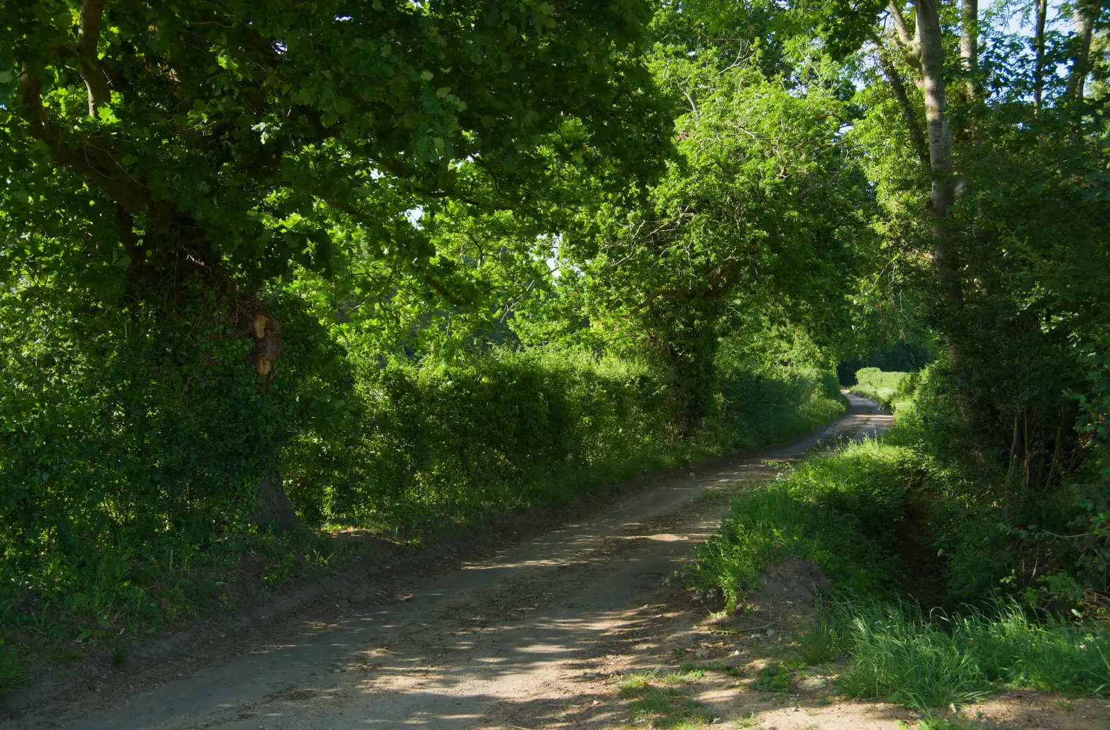Church Lane in Stuston, from The Return of the Pub Walk: Brome to Diss - 24th May 2026