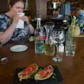 There's nice bruschetta for a starter, A Birthday Lunch in Felixstowe, Suffolk - 26th May 2026
