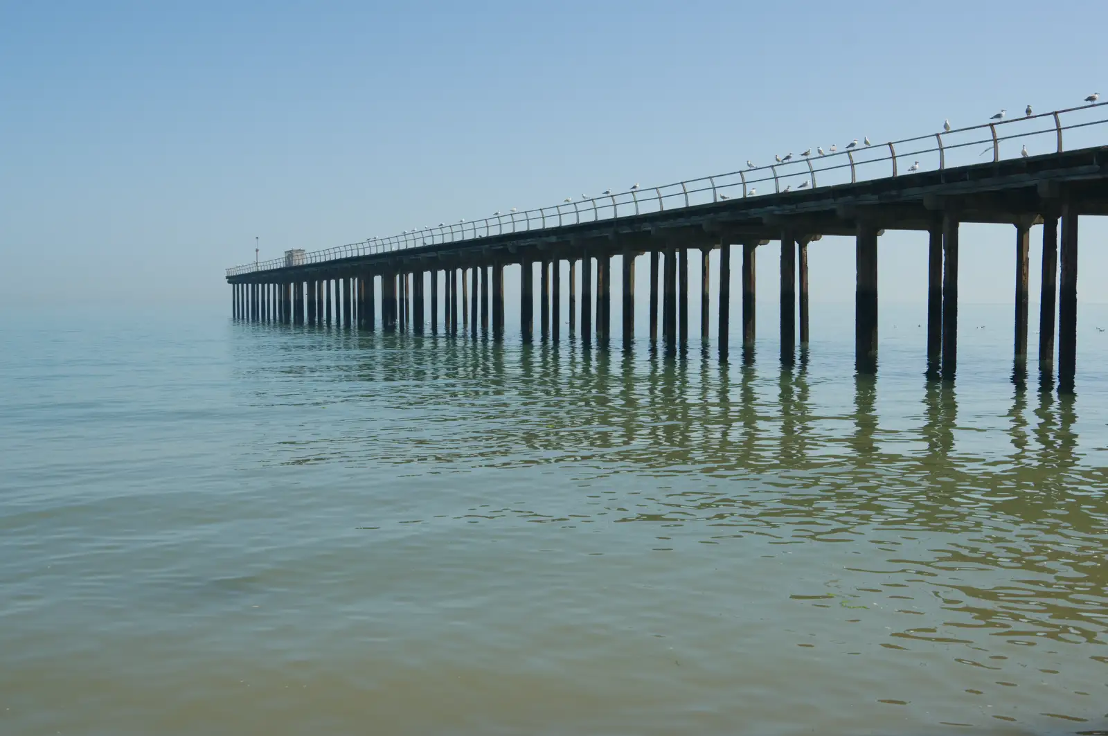 The sadly-derelict Felixstowe pier, from A Birthday Lunch in Felixstowe, Suffolk - 26th May 2026