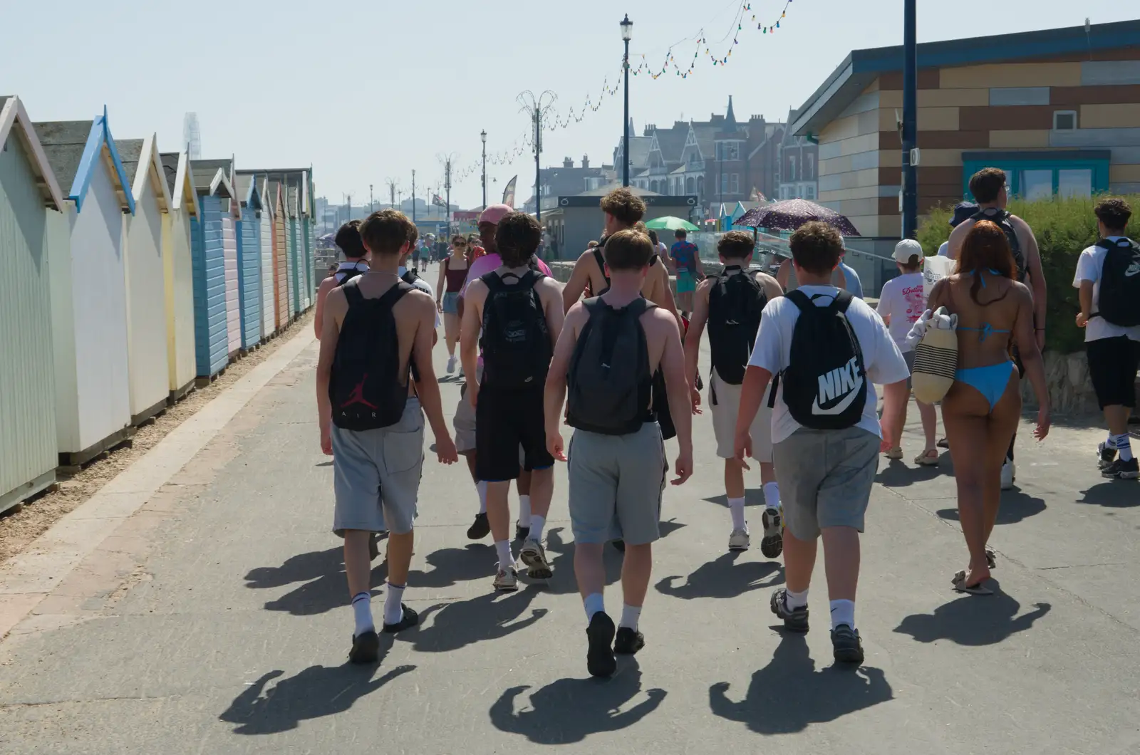 The entire teenage population of Suffolk is out, from A Birthday Lunch in Felixstowe, Suffolk - 26th May 2026