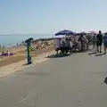 The promenade is very busy, A Birthday Lunch in Felixstowe, Suffolk - 26th May 2026