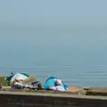 The sea almost blends with the horizon, A Birthday Lunch in Felixstowe, Suffolk - 26th May 2026