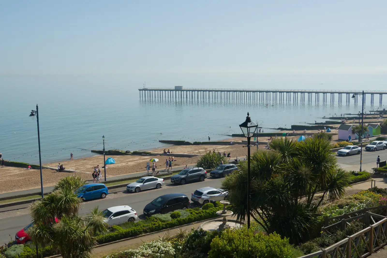 A view of the pier, from A Birthday Lunch in Felixstowe, Suffolk - 26th May 2026