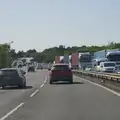The A14 is still hosed on the eastbound side, A Birthday Lunch in Felixstowe, Suffolk - 26th May 2026