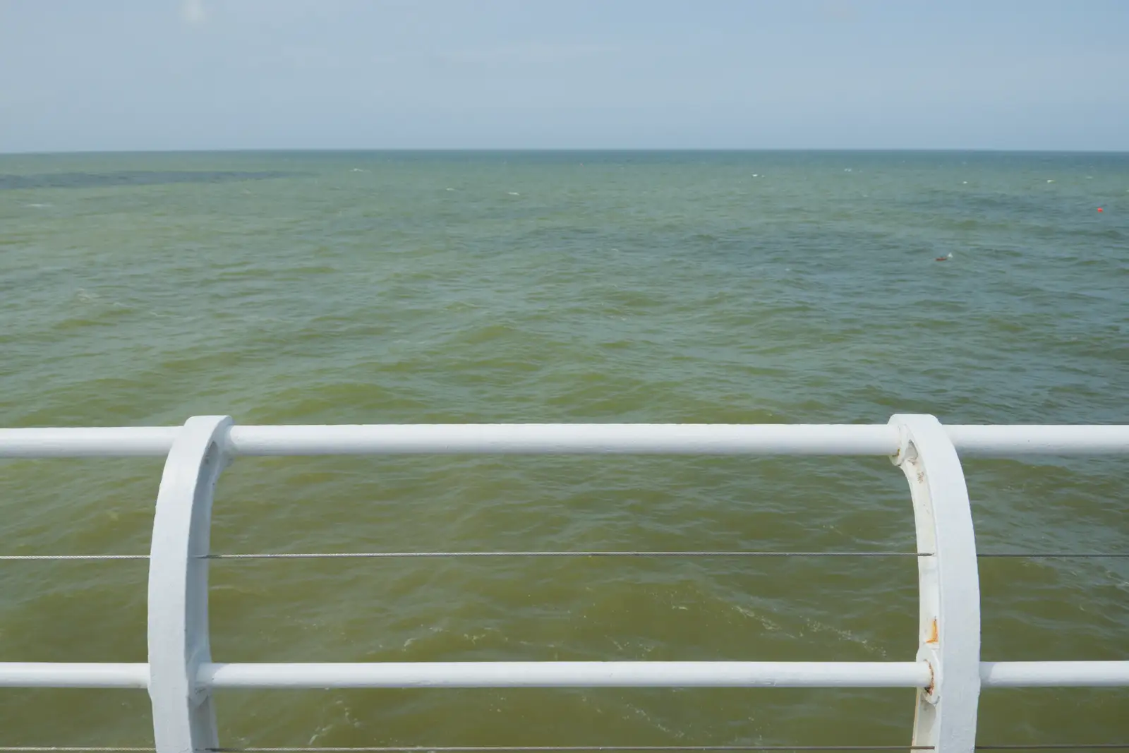 A view over the pier railings, from A Birthday Trip to the Red Lion Hotel, Cromer, Norfolk - 27th May 2026