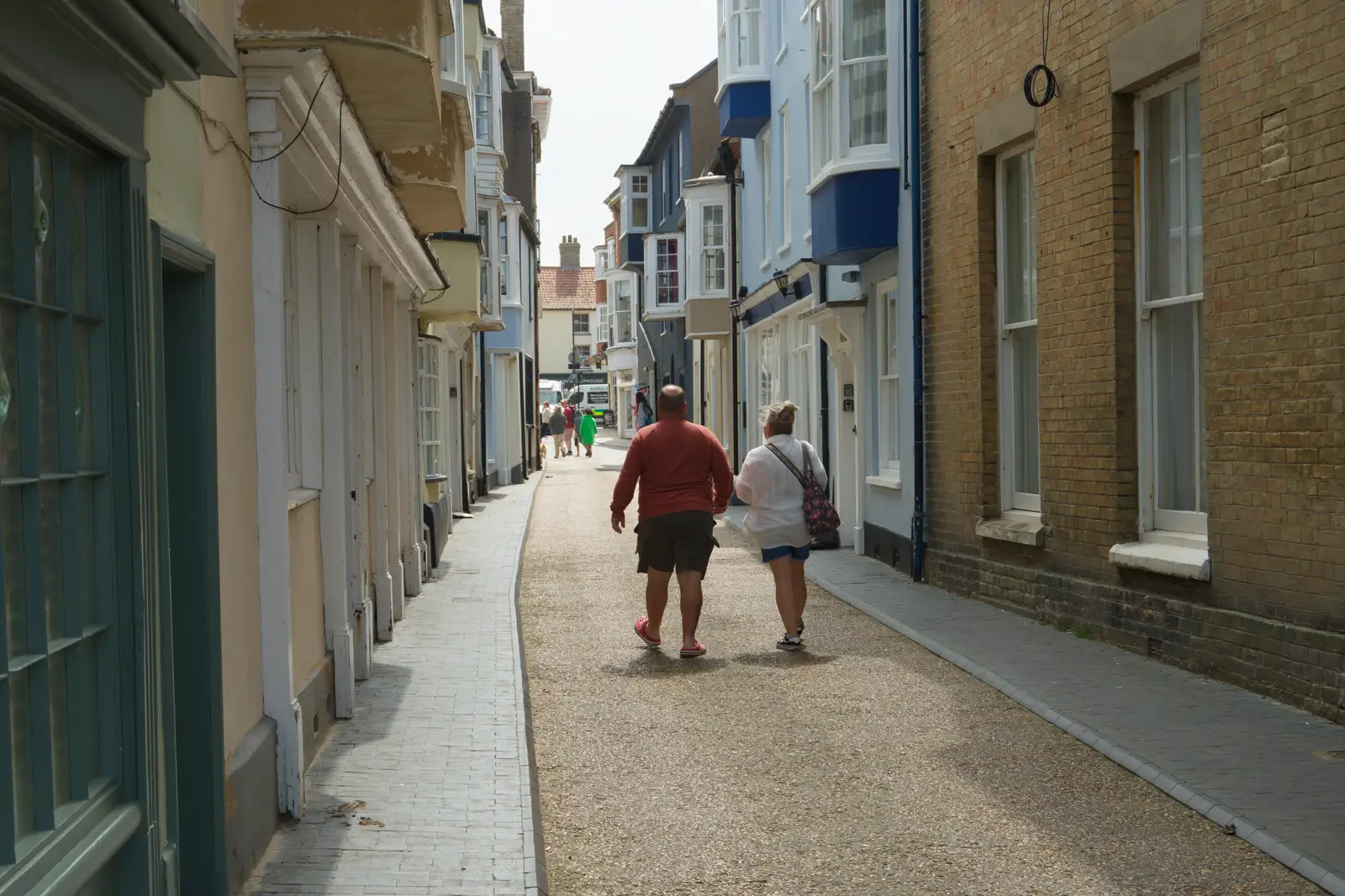 The back streets of Cromer, from A Birthday Trip to the Red Lion Hotel, Cromer, Norfolk - 27th May 2026