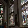 More windows of stained glass, A Birthday Trip to the Red Lion Hotel, Cromer, Norfolk - 27th May 2026