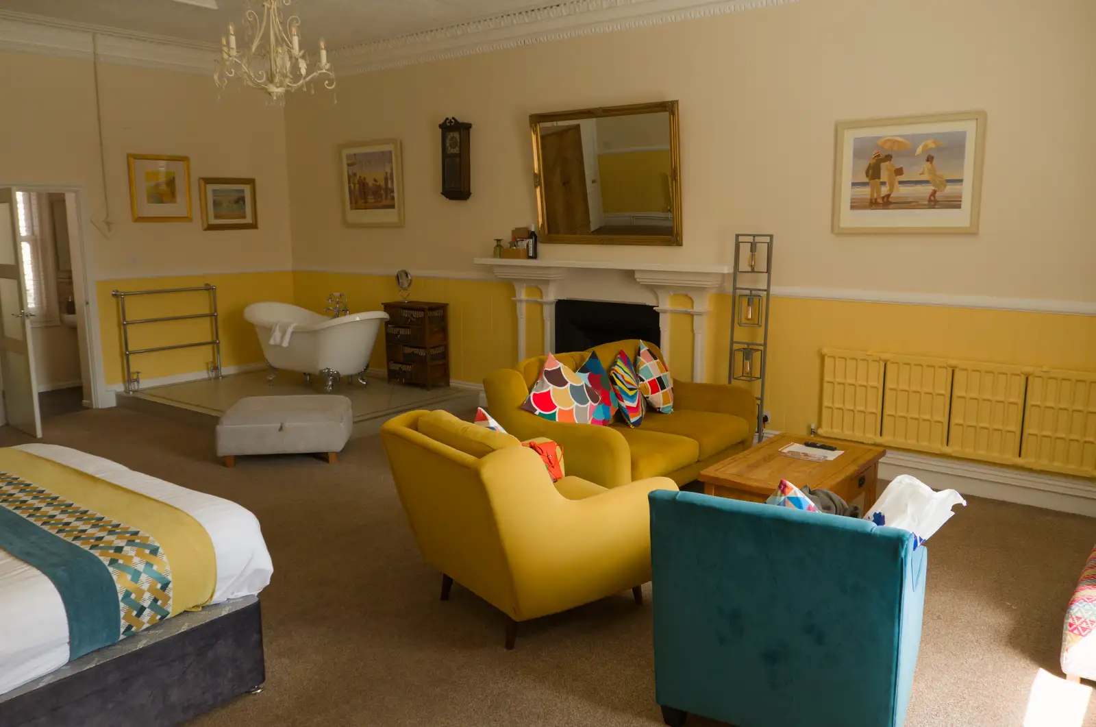 Our epic suite: The Billiard Room, from A Birthday Trip to the Red Lion Hotel, Cromer, Norfolk - 27th May 2026