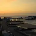 The sun sets over Cromer pier, A Birthday Trip to the Red Lion Hotel, Cromer, Norfolk - 27th May 2026