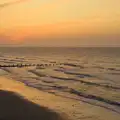 The sun goes down over the North Sea, A Birthday Trip to the Red Lion Hotel, Cromer, Norfolk - 27th May 2026