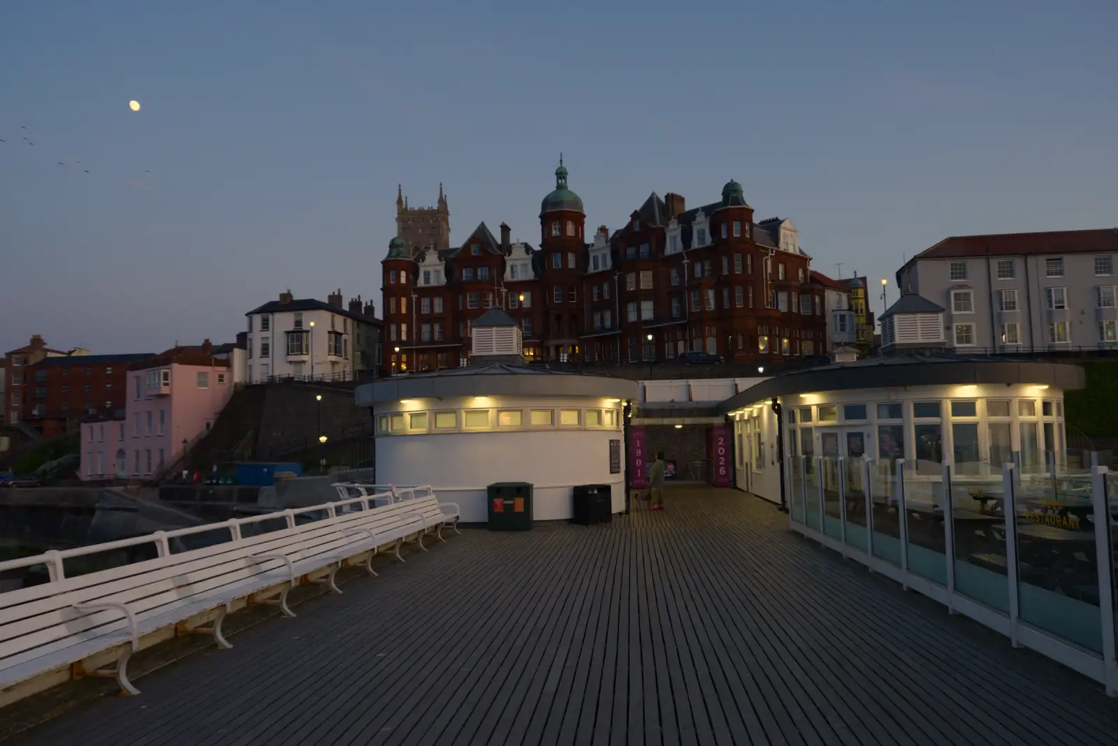 The pier and the Hotel de Paris, from A Birthday Trip to the Red Lion Hotel, Cromer, Norfolk - 27th May 2026