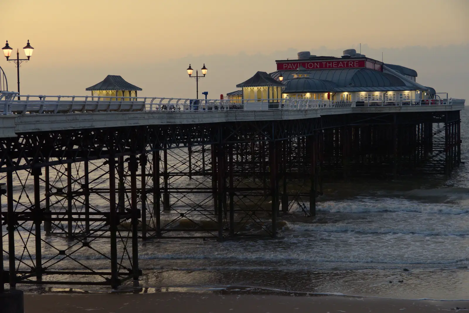 Cromer Pier and its Victorian ironwork, from A Birthday Trip to the Red Lion Hotel, Cromer, Norfolk - 27th May 2026
