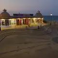 Swirly steps and patterns in front of the pier, A Birthday Trip to the Red Lion Hotel, Cromer, Norfolk - 27th May 2026