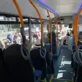 We're on the Coast Hopper bus, A Bus Trip to Wells Next the Sea, Norfolk - 28th May 2026