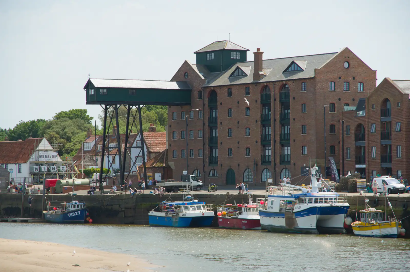 The granary building in Wells, from A Bus Trip to Wells Next the Sea, Norfolk - 28th May 2026