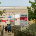 It's fairly busy on Wells beach, A Bus Trip to Wells Next the Sea, Norfolk - 28th May 2026