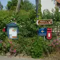 A very pretty bus stop near Stiffkey, A Bus Trip to Wells Next the Sea, Norfolk - 28th May 2026
