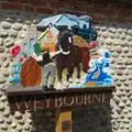 The Weybourne village sign, A Bus Trip to Wells Next the Sea, Norfolk - 28th May 2026
