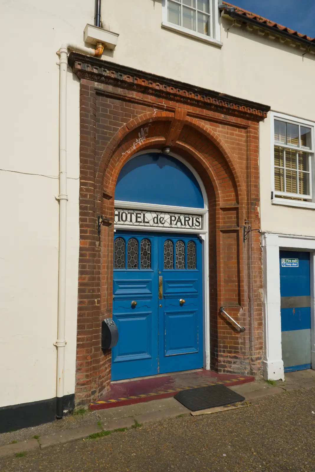 The back door of Hotel de Paris, from A Bus Trip to Wells Next the Sea, Norfolk - 28th May 2026