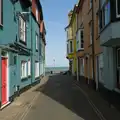 Looking up Tucker Street to the Red Lion, A Bus Trip to Wells Next the Sea, Norfolk - 28th May 2026