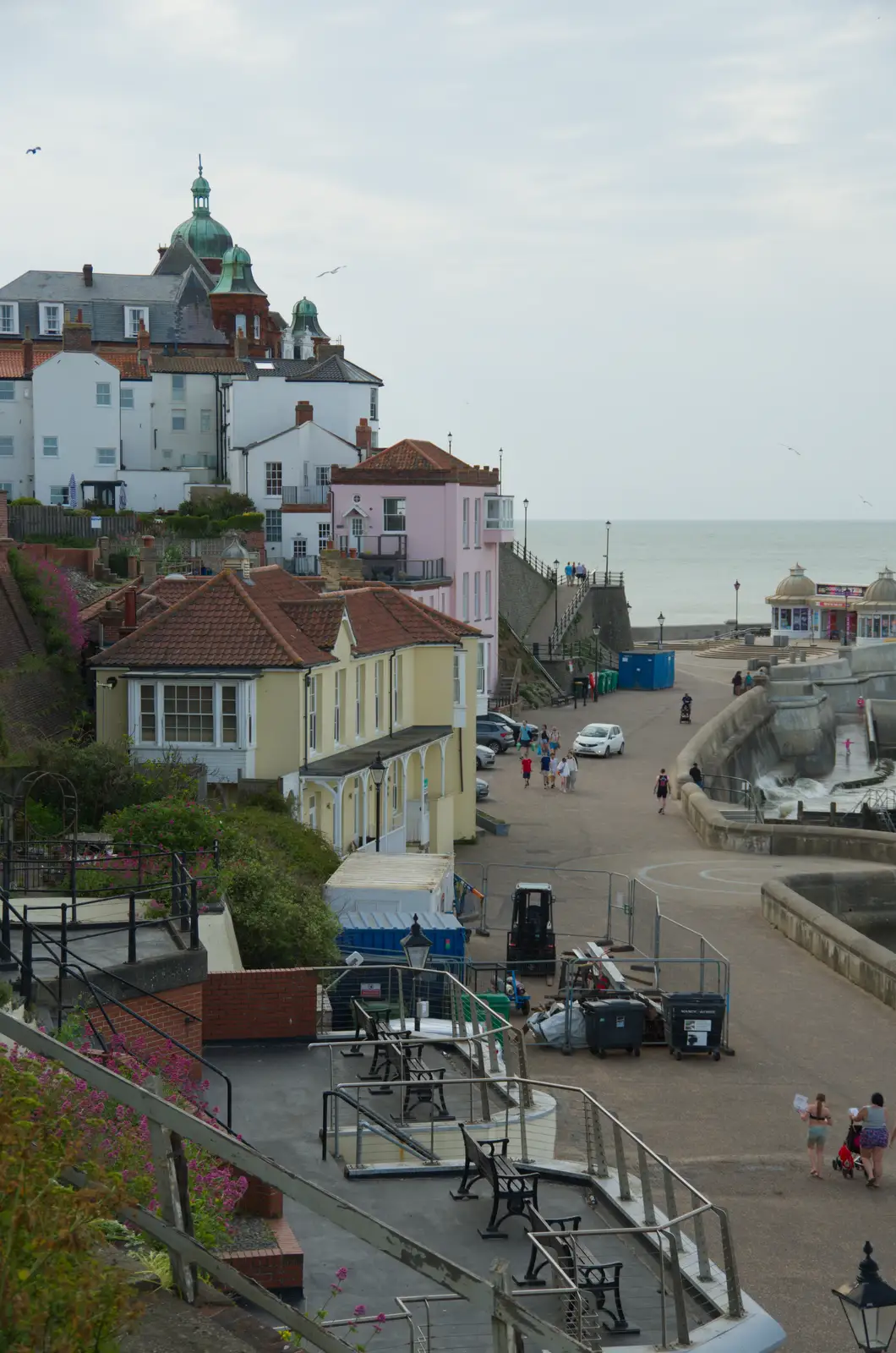 A view from the cliff top, from A Bus Trip to Wells Next the Sea, Norfolk - 28th May 2026