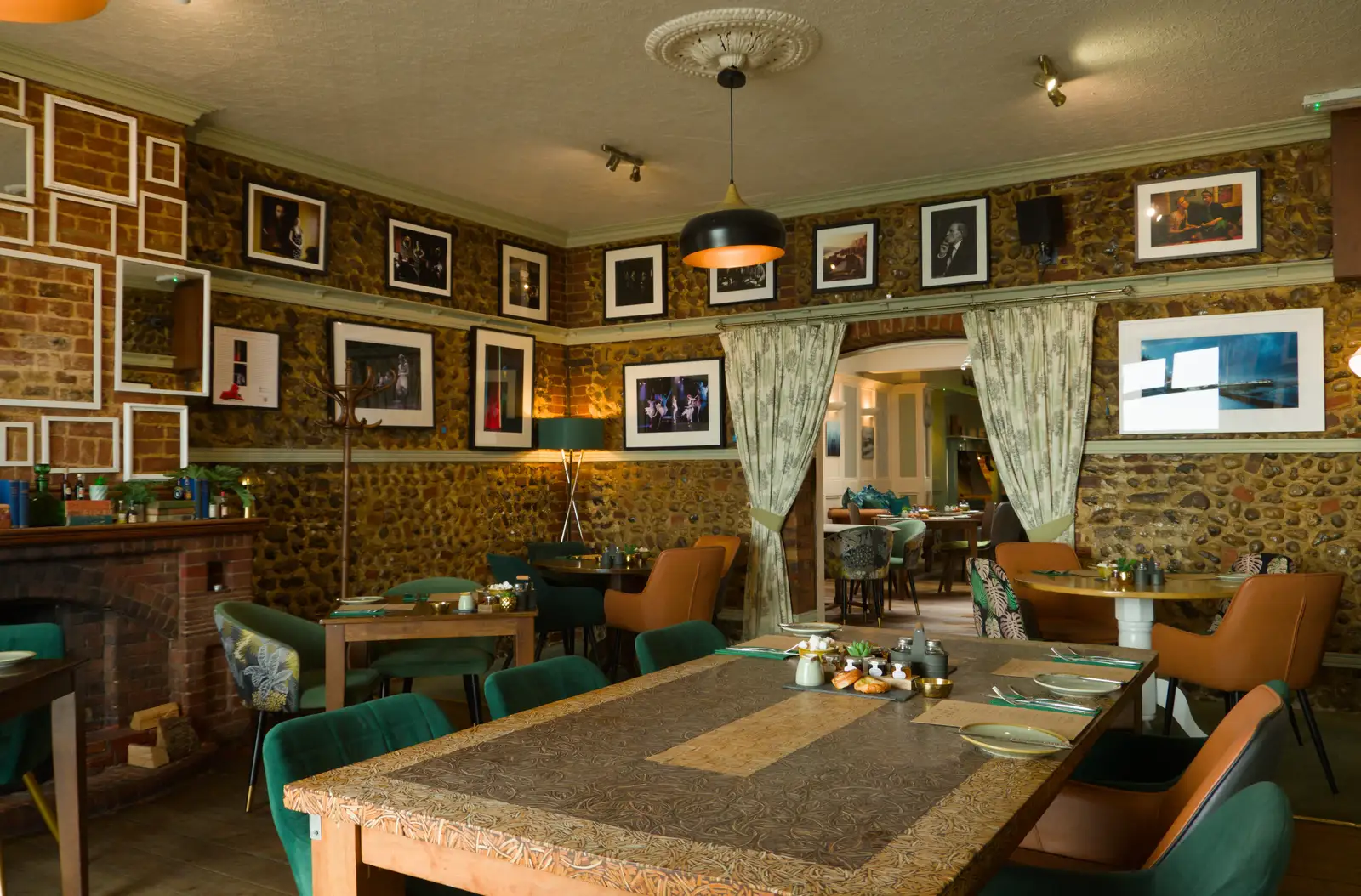 The hotel restaurant is, unsurprisingly, quiet, from A Postcard From Peterborough, Cambridgeshire - 29th May 2026