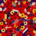 Crochet poppies and flags, A Postcard From Peterborough, Cambridgeshire - 29th May 2026