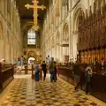 The cathedral's choir, A Postcard From Peterborough, Cambridgeshire - 29th May 2026