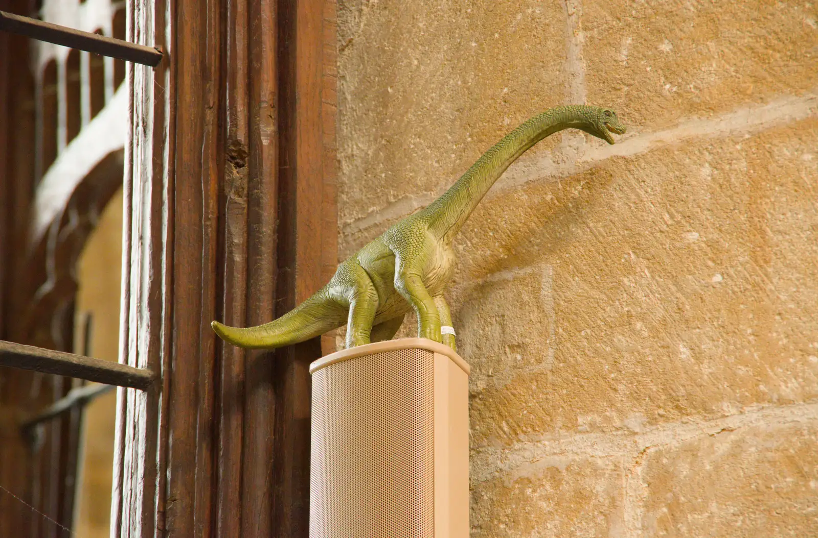 There are some tiny dinosaur models around, from A Postcard From Peterborough, Cambridgeshire - 29th May 2026