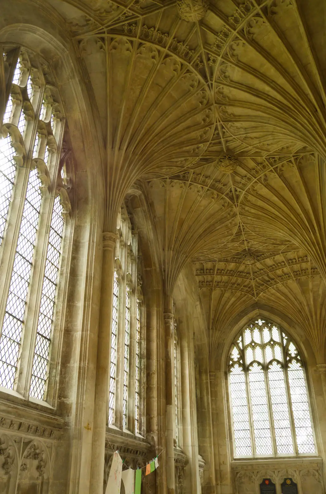 A later Gothic fan-vault ceiling, from A Postcard From Peterborough, Cambridgeshire - 29th May 2026